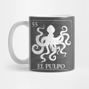 el pulpo loteria inspired tshirt Mug